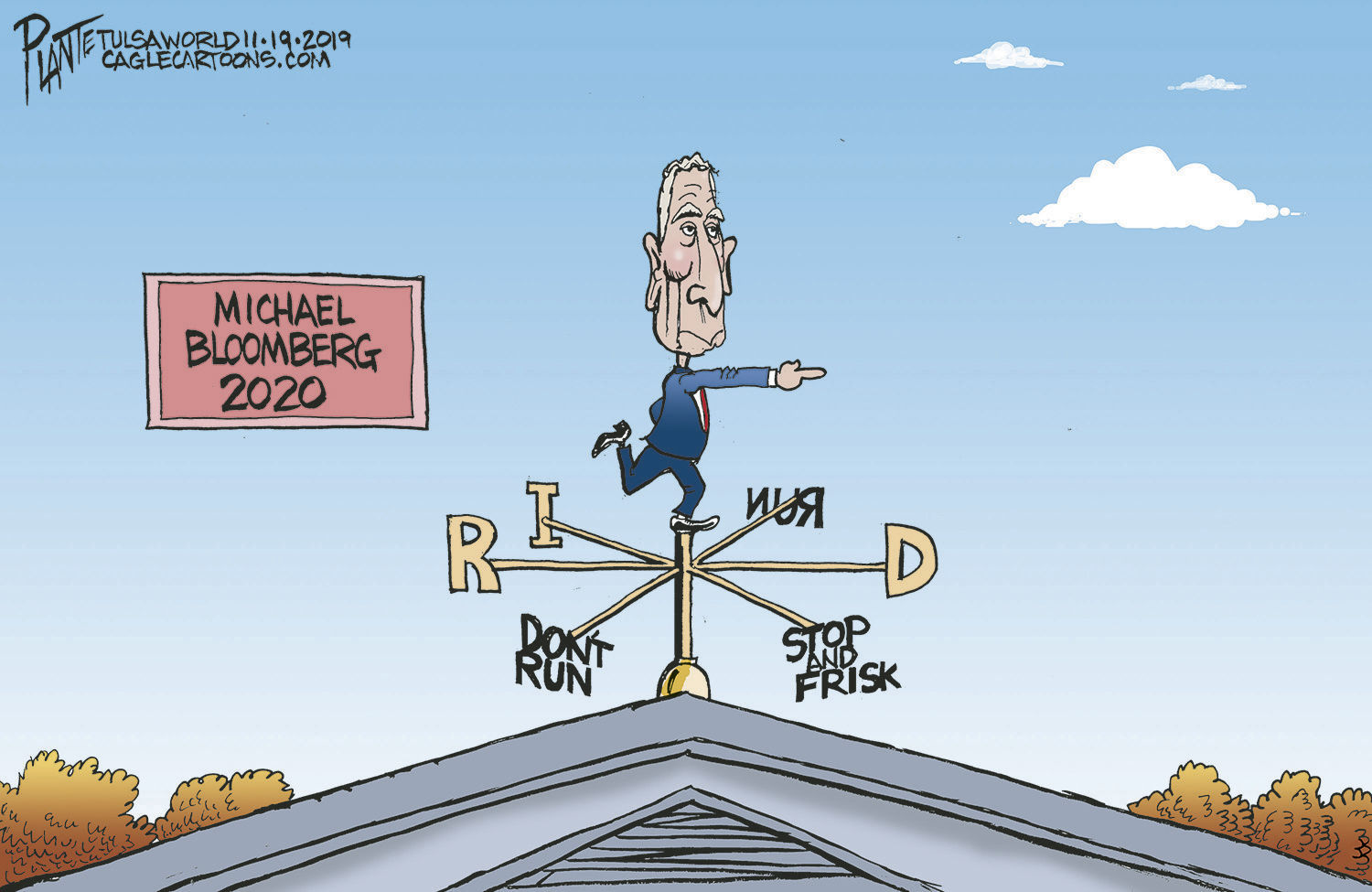 Bruce Plante Cartoon: Bloomberg?